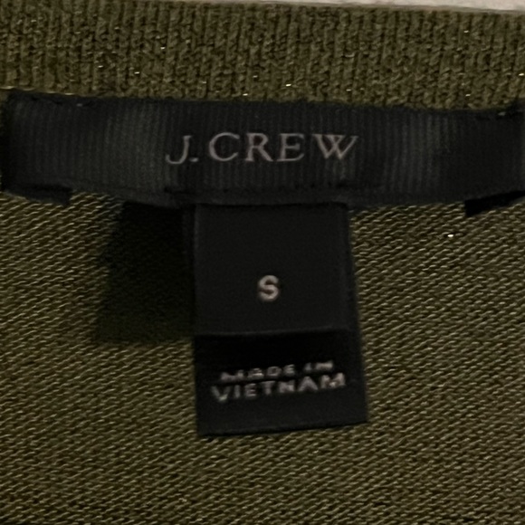 EUC | J. Crew | Olive Green Blouse | Size Small - Picture 5 of 8